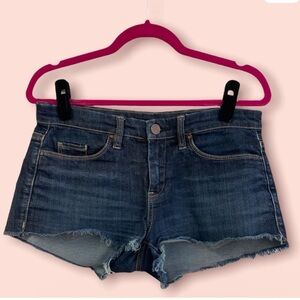 Blank NYC Dark Blue Denim Shorts
